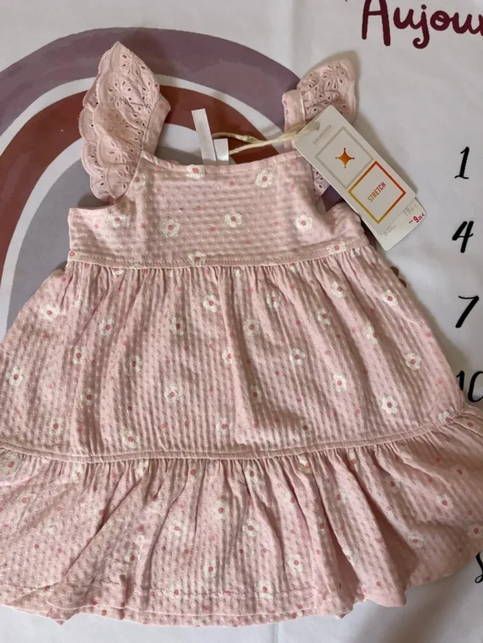 Robe bébé fille – Orchestra – Taille 6 mois - 67 cm – Neuve avec étiquette - photo numéro 2