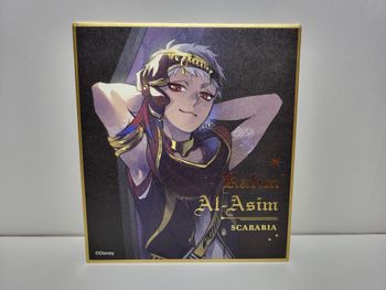 Shikishi Twisted Wonderland Kalim Al-Asim 12X13 Cm