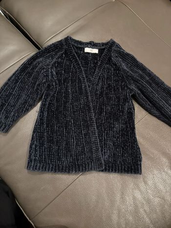 Gilet en chenille taille 5 ans