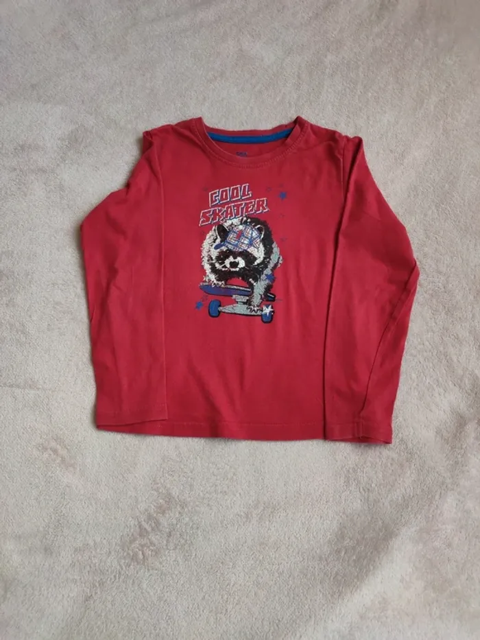 T-shirt à manches longues Lupilu 110-116 cm, 6 ans