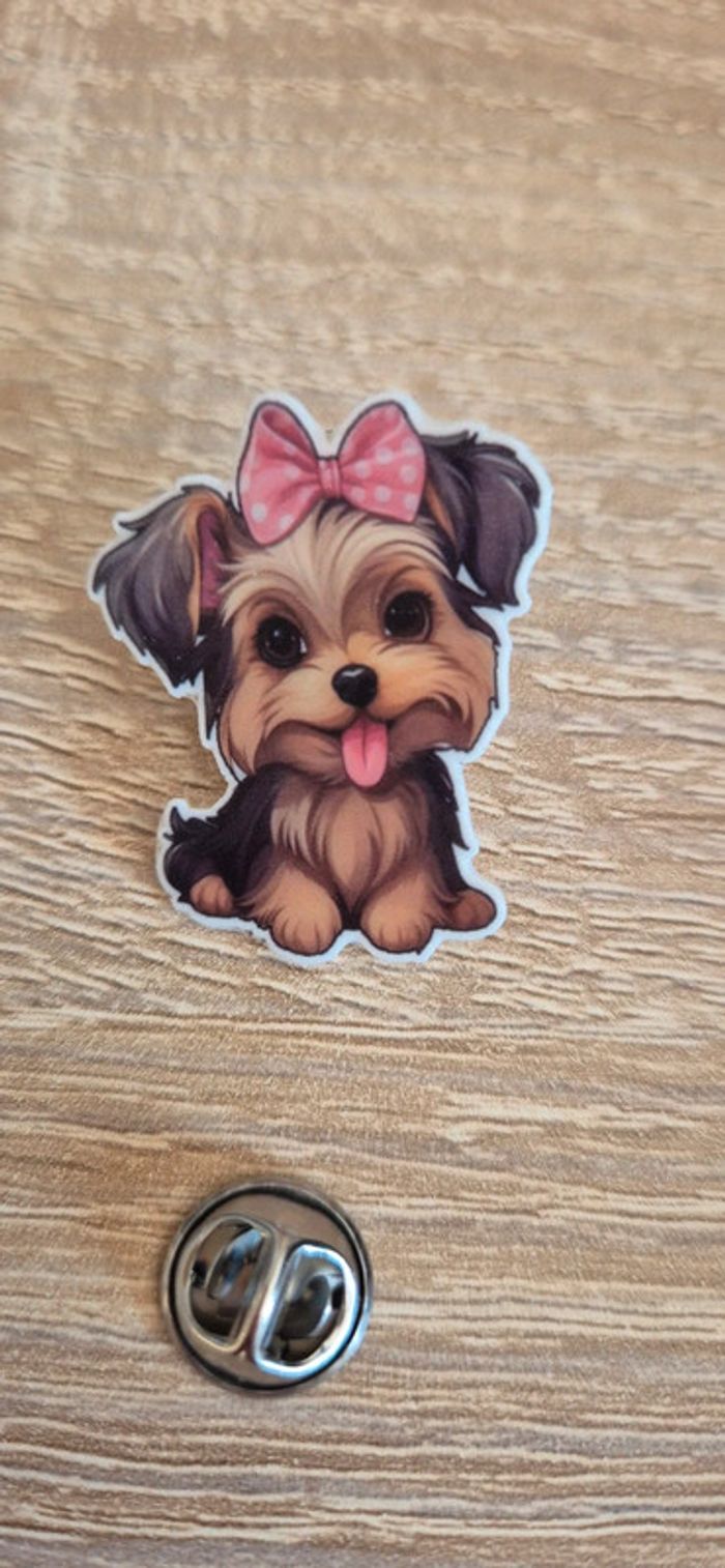 Broche/ pin's chien Yorkshire