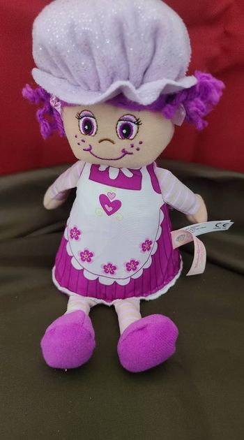 Poupée de chiffon rose Little Miss Muffin Strawberry Muffin