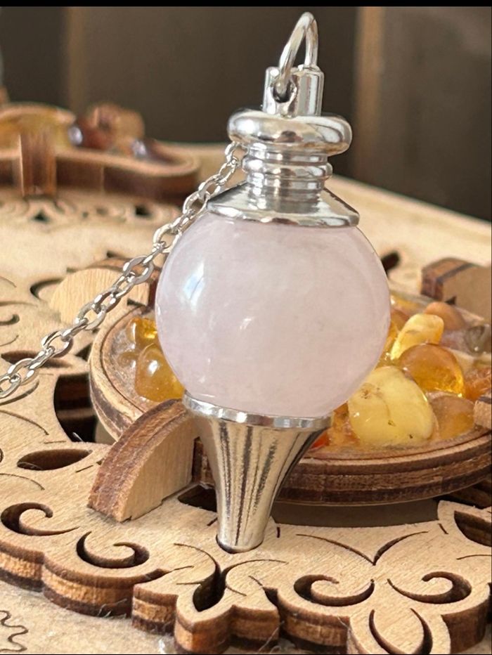 Pendule en Quartz Rose Sphérique - Décoration Zen - photo numéro 3