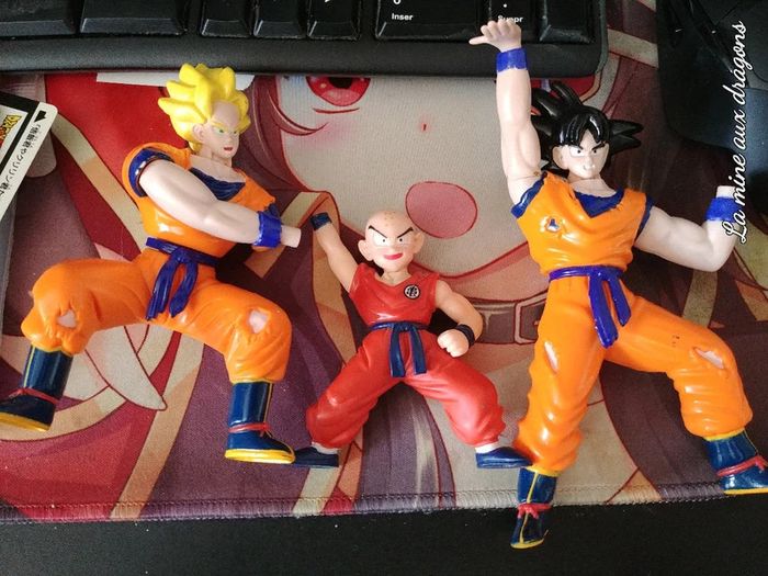 Lot figurines Dragon Ball vintage DBZ figure Goku Krillin