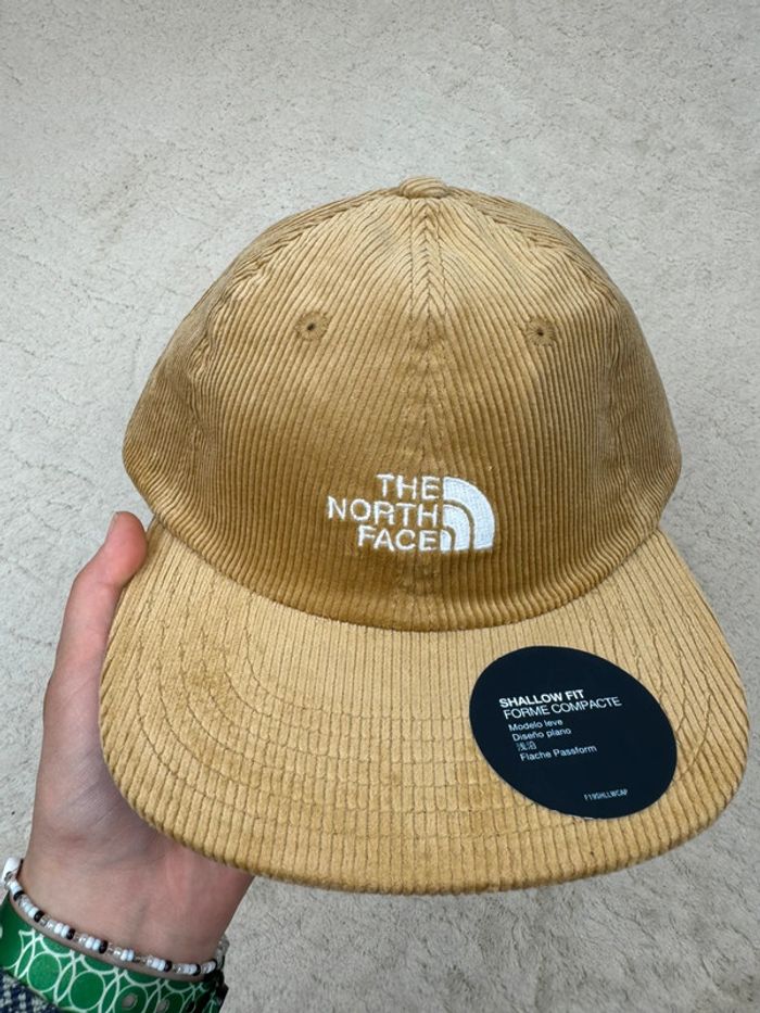 Casquette The North Face Skateur Corduroy Beige Neuve - photo numéro 2