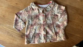 Blouse Frangin Frangine col Claudine 3 ans