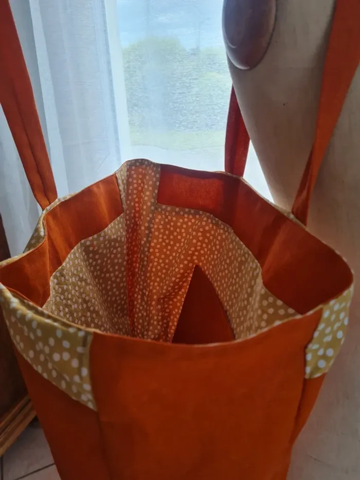 Grand sac fourre-tout artisanale - photo numéro 5