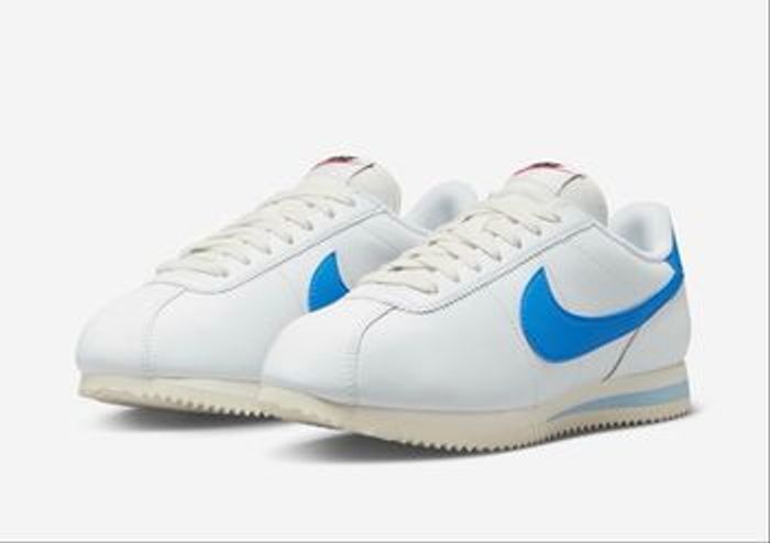 Basket Nike sportswear Cortez  W White cuir  36 - photo numéro 3