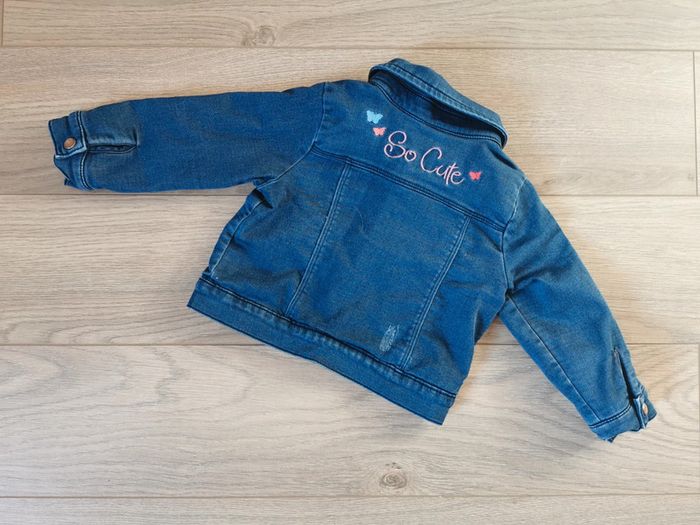 Veste en jean fourrée 18 mois - photo numéro 2