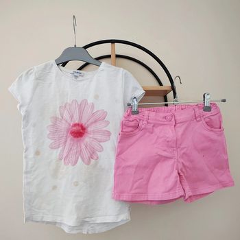 10 ans ensemble été teeshirt et short diverses marques