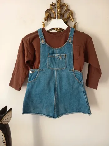Ensemble robe en jeans