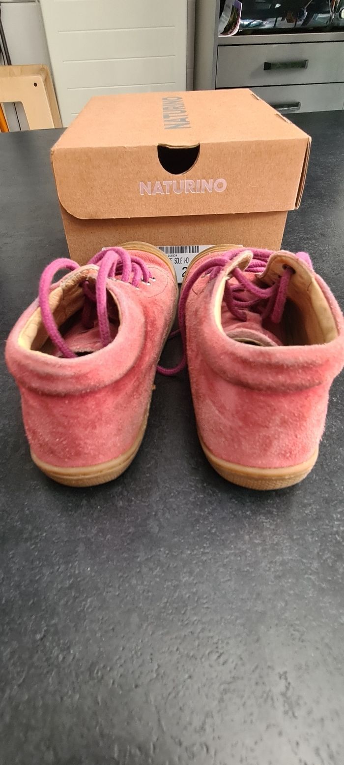 Chaussures fille naturino rose P24 - photo numéro 3