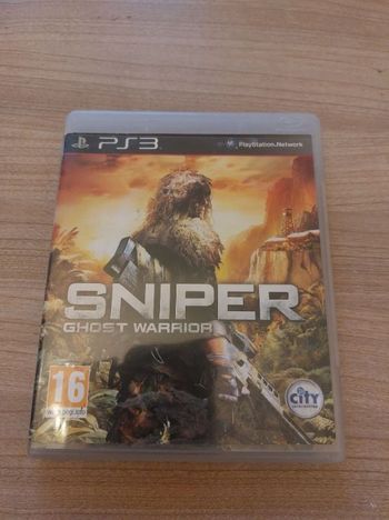 Jeu Ps3 Sniper Ghost Warrior