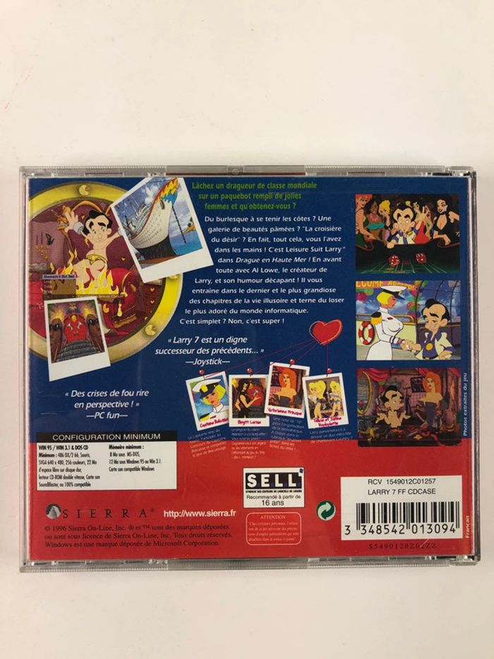 Leisure Suit Larry Drague en haute mer et Leisure suit Larry 6 - photo numéro 3