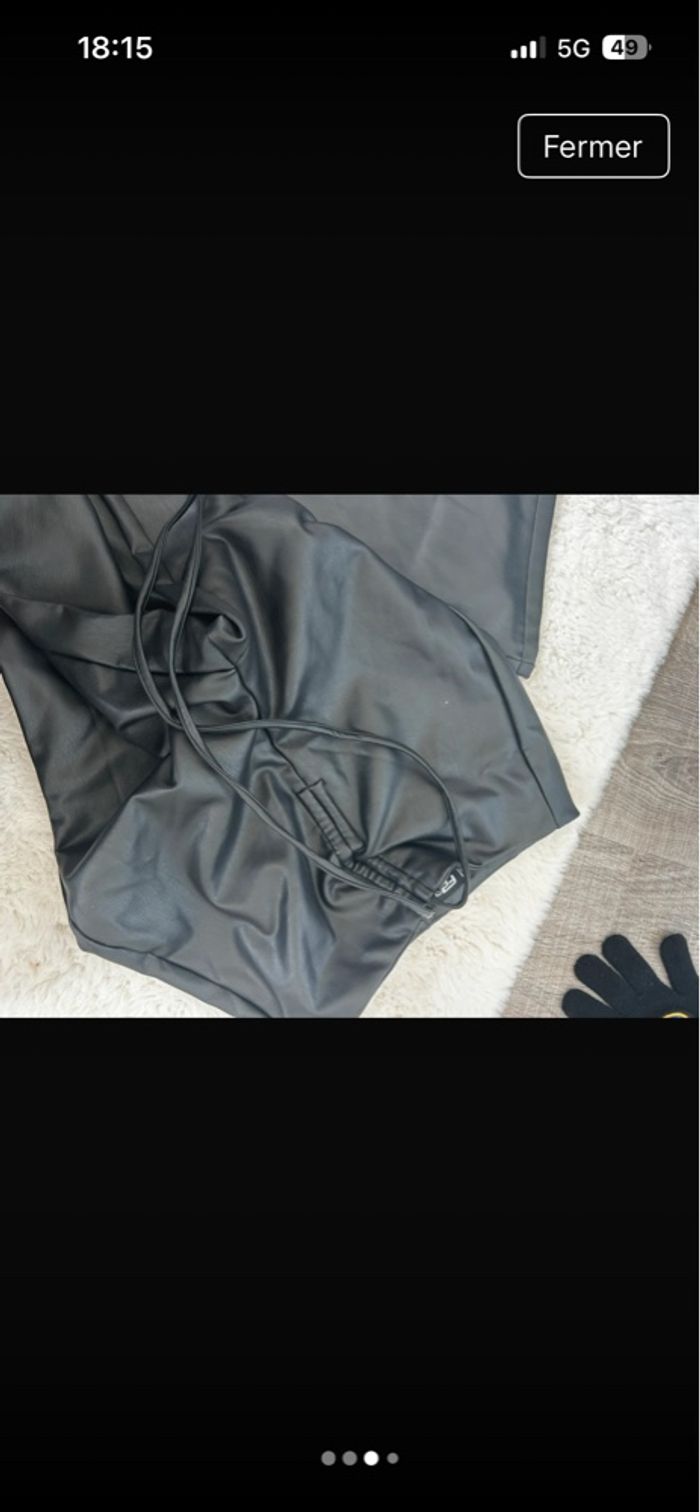 Pantalon en cuir - photo numéro 3