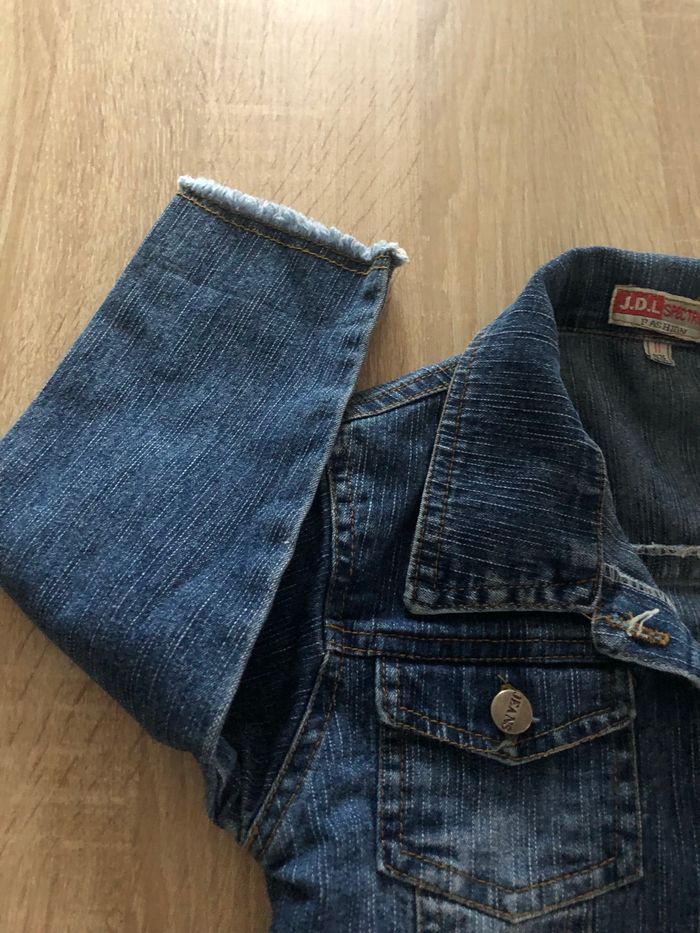 Veste courte en jean 11 ans - photo numéro 3