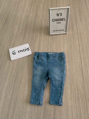 Jeans à pois