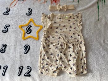 Combinaison short Minnie 6 mois