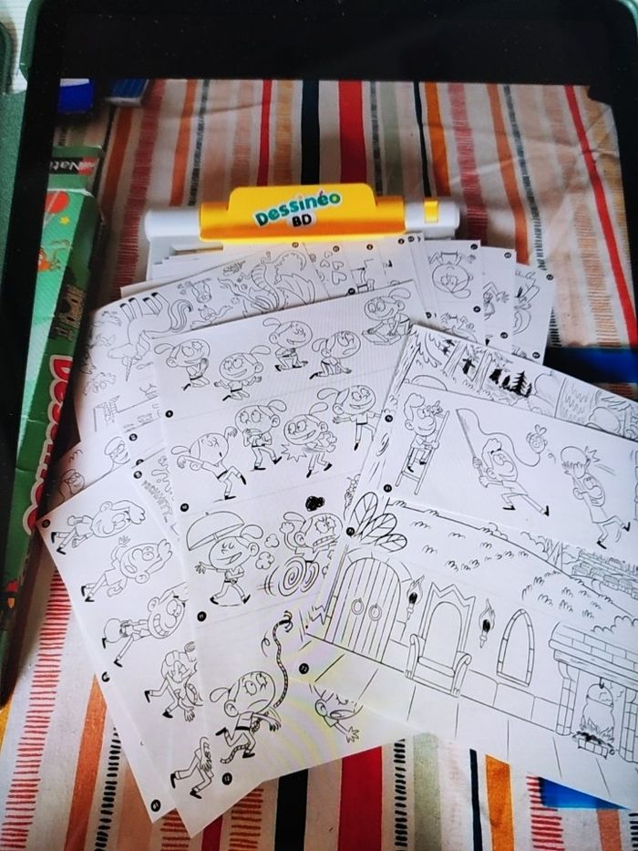 Jeu dessin bande dessinée - photo numéro 2