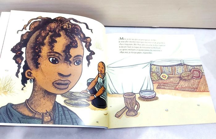 🌺 Livre (école des loisirs) : Akli prince du désert - photo numéro 4