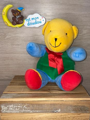 DIV137 doudou ours 🐻 luckson