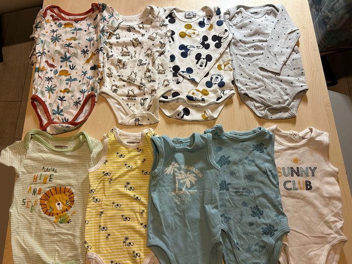 Lot 9 bodies 18mois