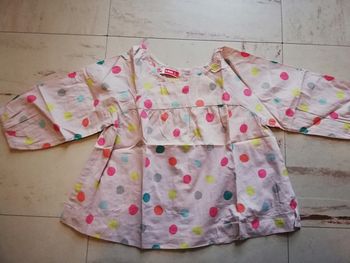 Blouse tunique dpam 6 mois