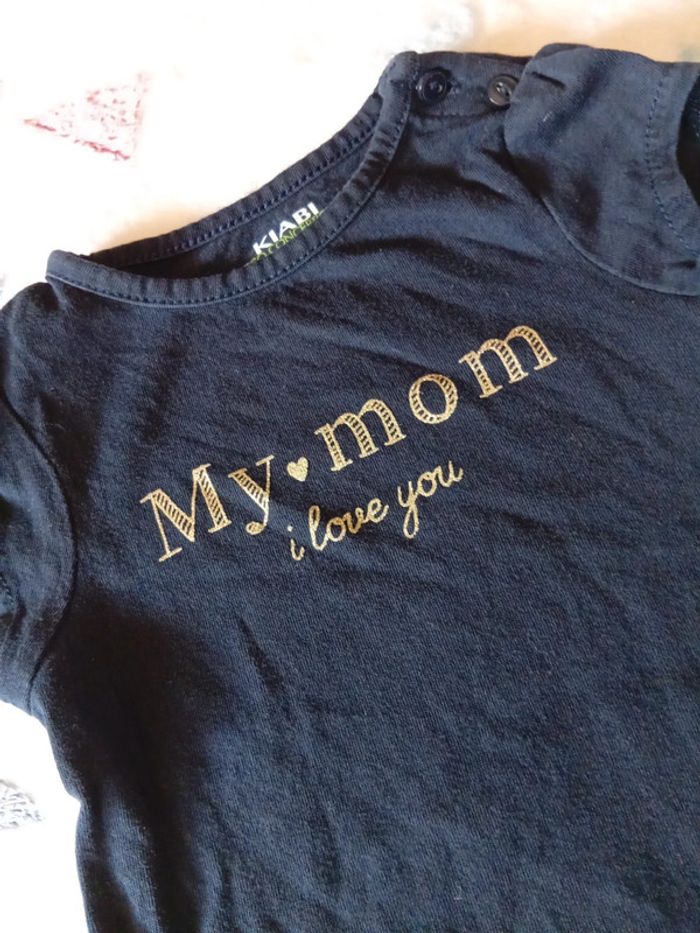 T-shirt m'y mom - photo numéro 3