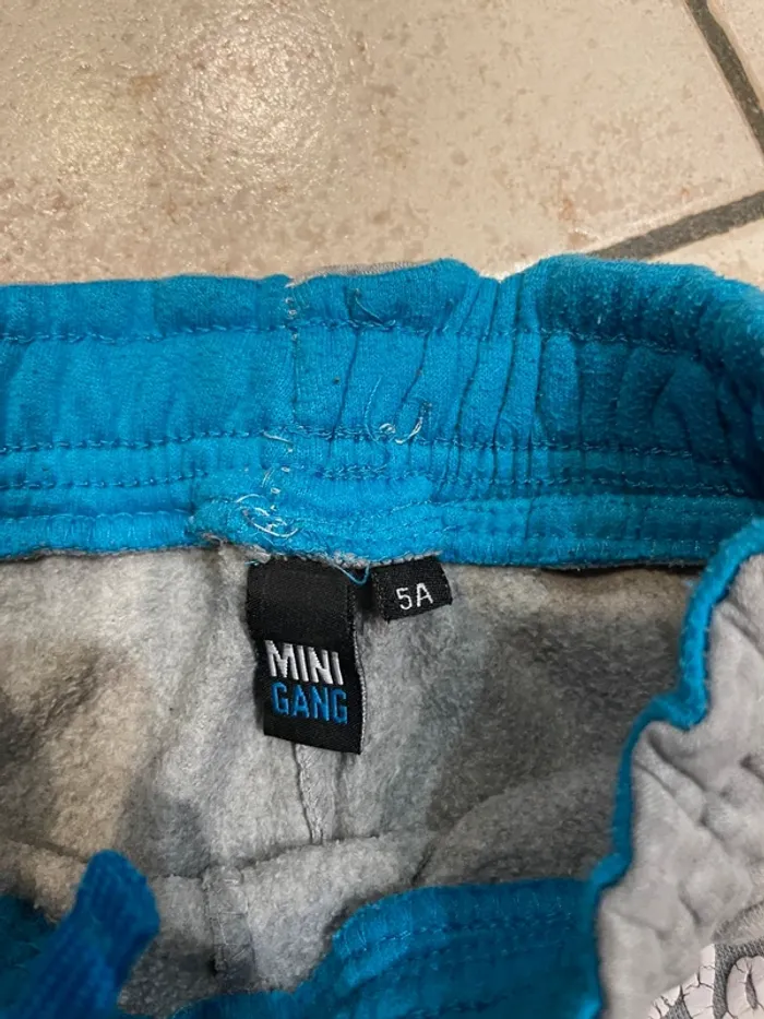 Pantalon souple Mini Gang 5ans (gris) - photo numéro 3