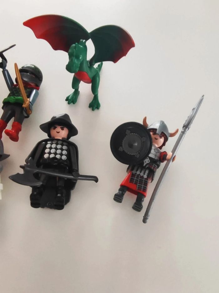 Lot chevaliers Playmobil - photo numéro 3