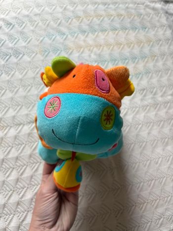 Vache peluche activités bébé