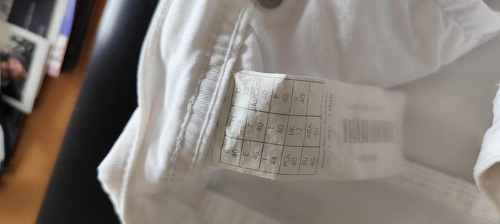 Pantalon femme taille 40 blanc - photo numéro 10