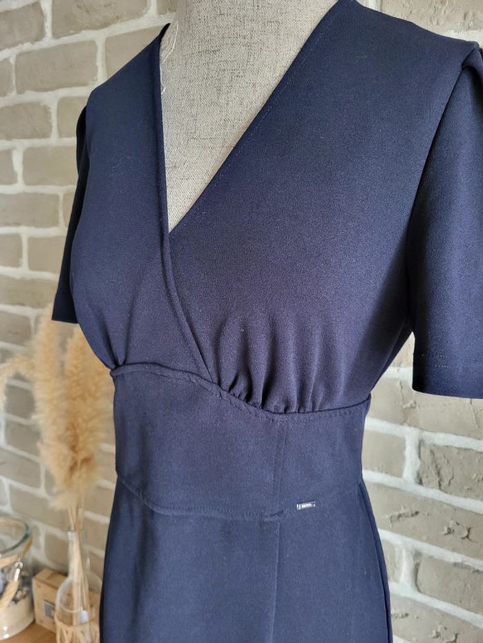 Robe très chic bleu marine Morgan - Comme neuve - photo numéro 4
