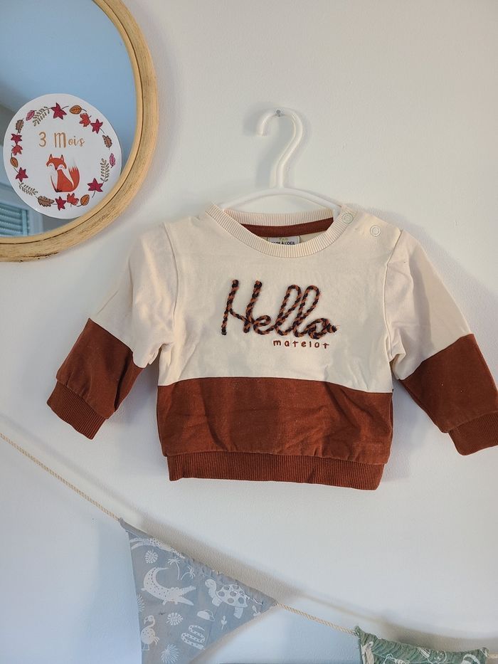 Lot pull taille 3 mois - photo numéro 5