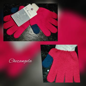 Gants rouge