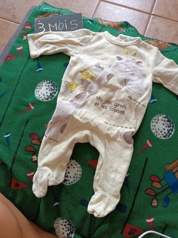 Pyjama garçon 3 MOIS
