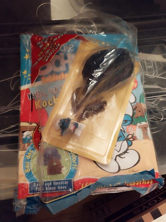 Fascicule Schtroumpfs plus figurine