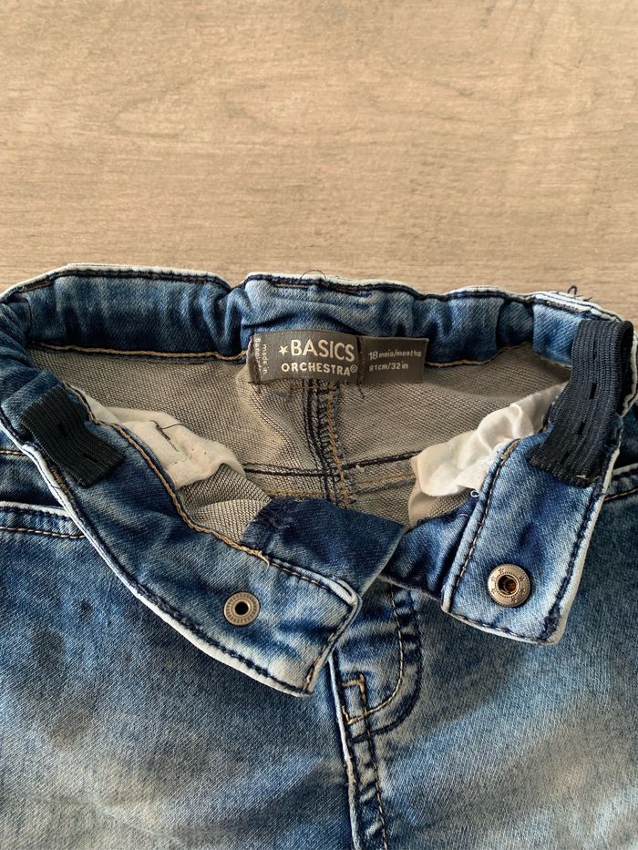 Short en jean 18 mois orchestra - photo numéro 2