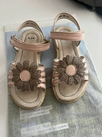 Sandales roses