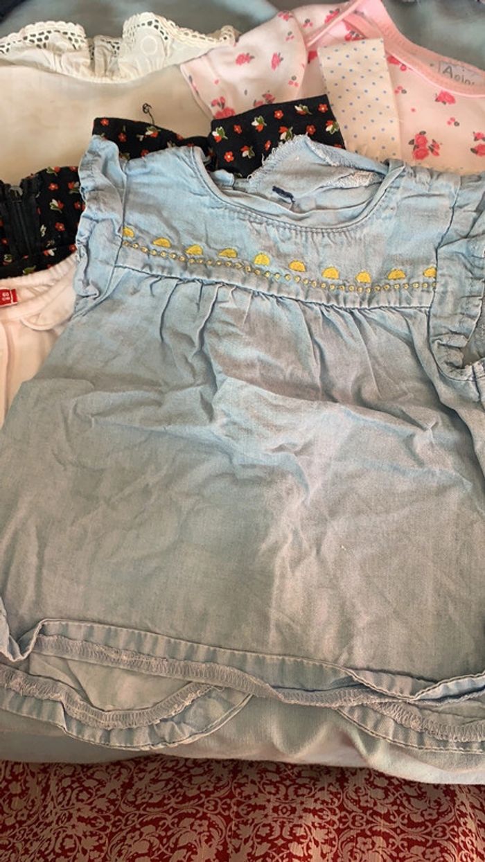 Lot 6 hauts manches courtes - photo numéro 2