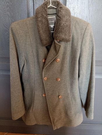 Manteau femme gris