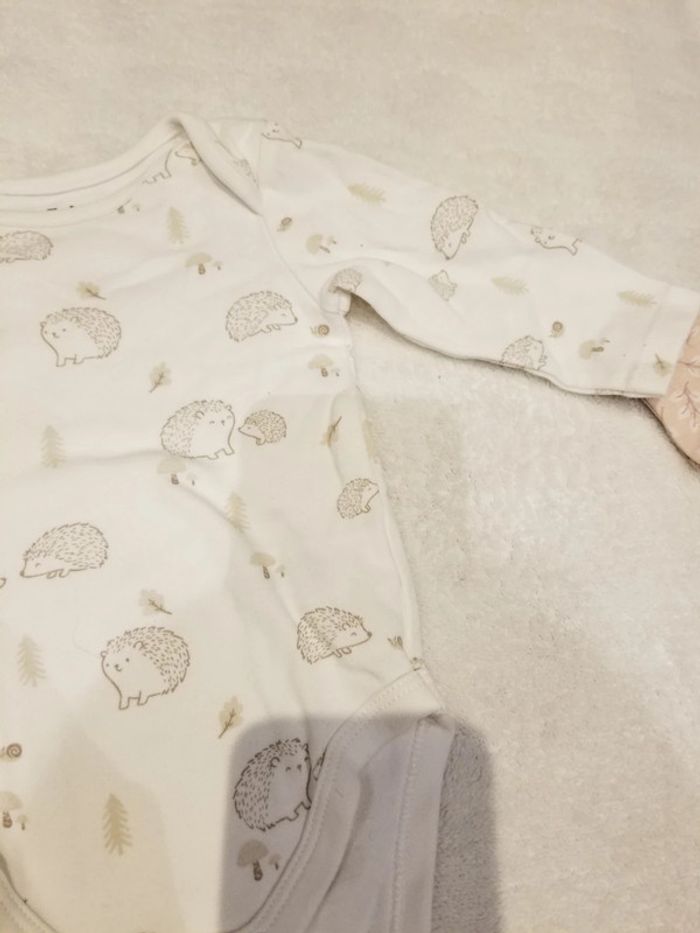 Lot de 2 pyjamas assortis renard herisson - photo numéro 4