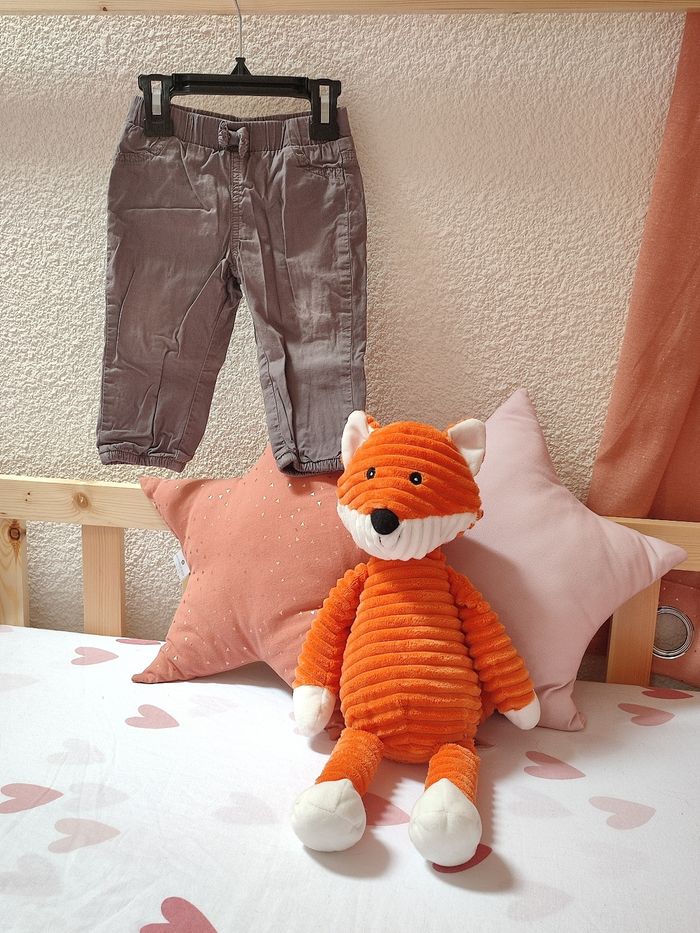 Pantalon marron - 12 mois - Très bon état - Kimbaloo