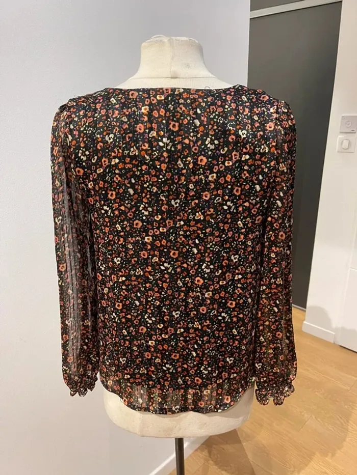 Superbe blouse fluide Vintage Love 🌸 S 36 - photo numéro 5