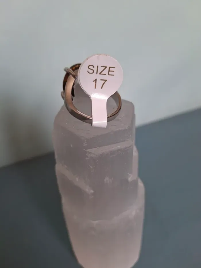 Bague œil de tigre - Taille 17 - photo numéro 4