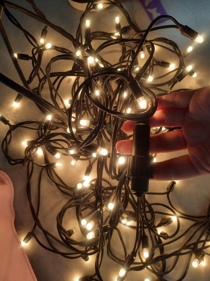 Guirlande de noél grande lumineuse d'extérieur - photo numéro 2
