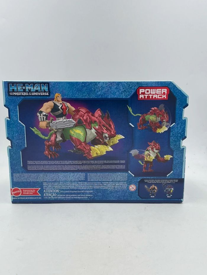 Figurine maître de l’univers Power Attack Battle Cat Mattel neuf - photo numéro 3
