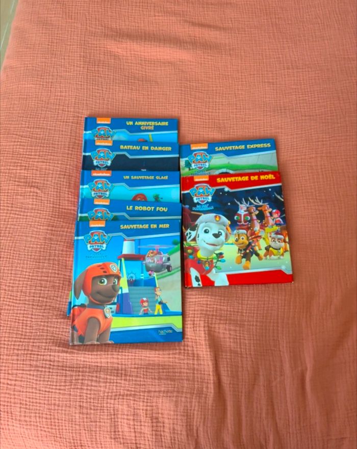 Lot livres Pat Patrouille