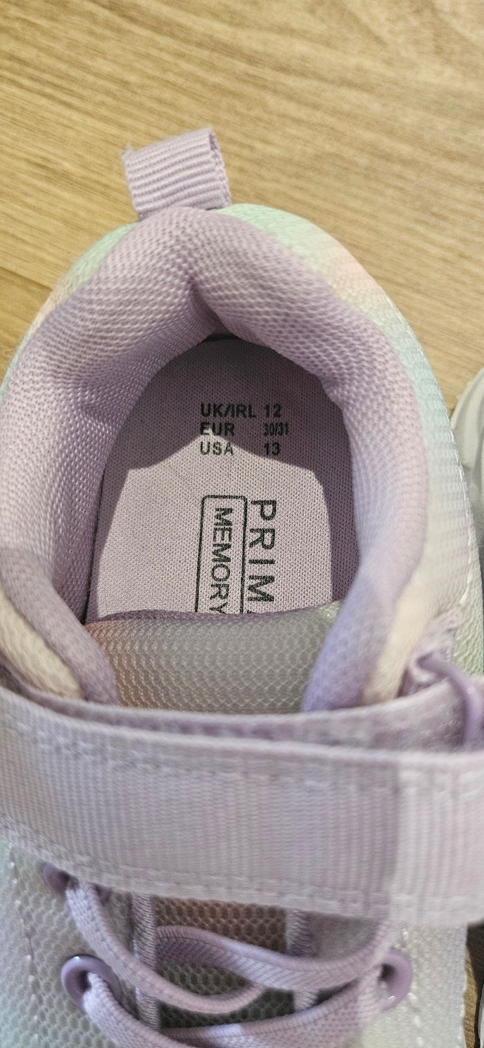 Baskets multicolores à scratch fille - Taille 30/31 - photo numéro 4