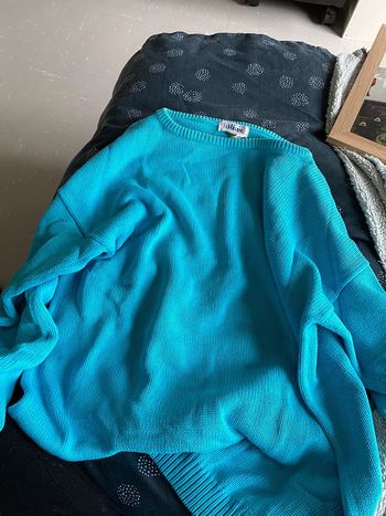 Pull bleu vintage